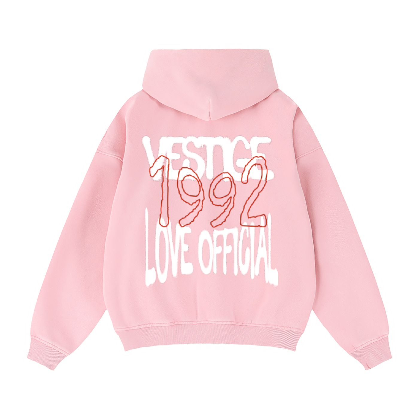 Spray paint hoodie